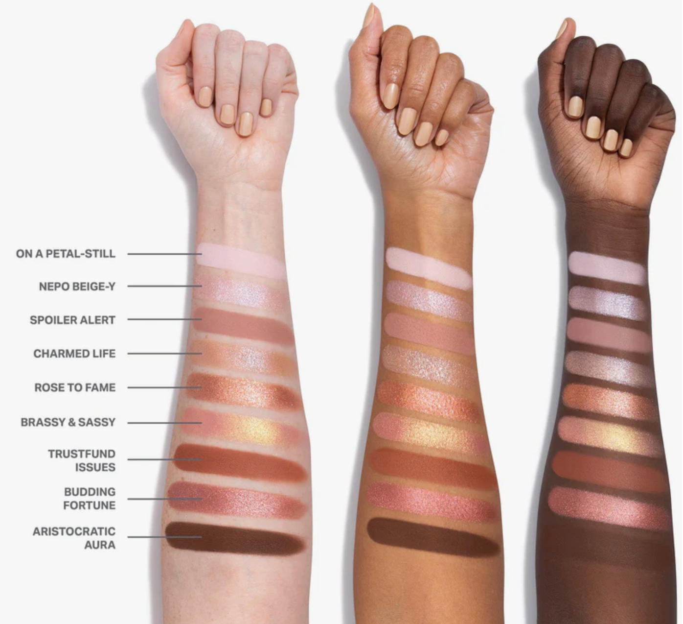 Sombras de ojos Morphe Rose to Fame
