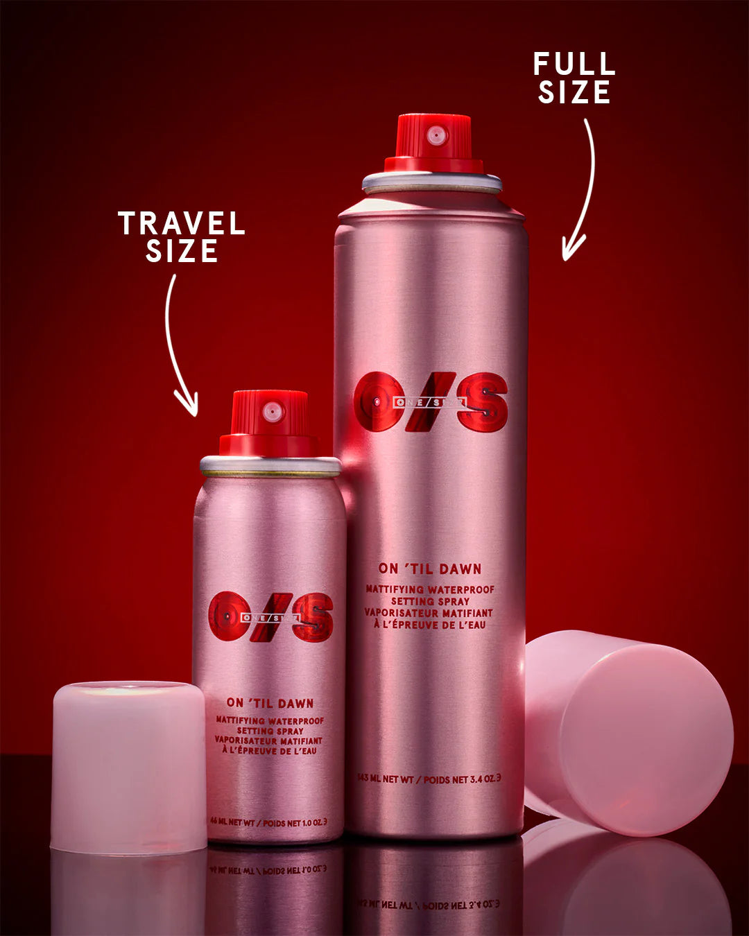 One Size On 'Til Dawn Mattifying Waterproof Setting Spray